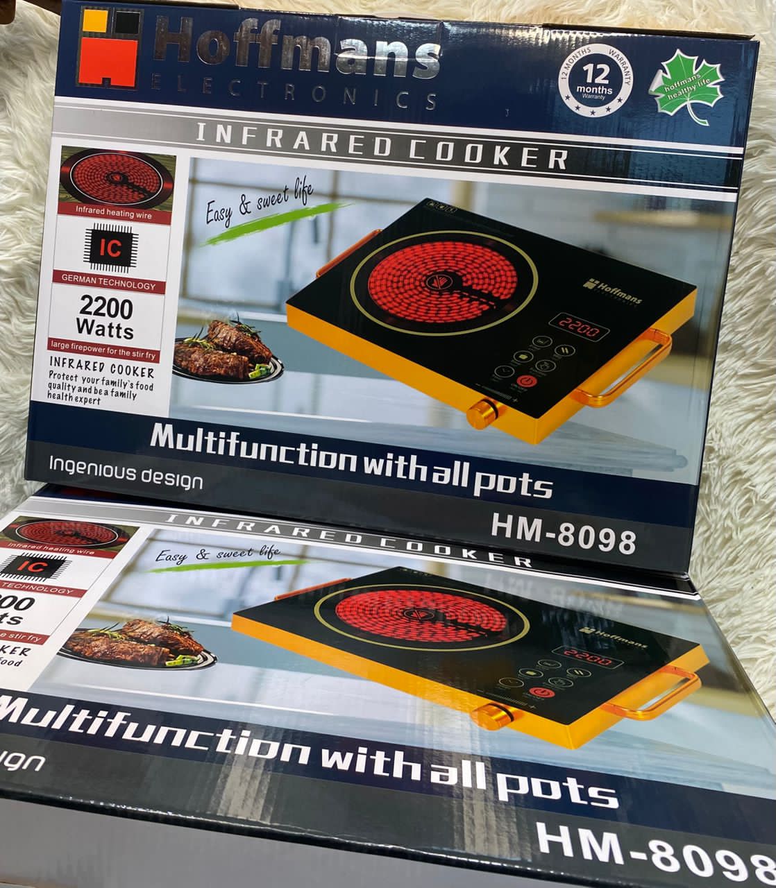 Infrared Electric Burner